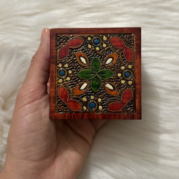 Hand made wooden box, made in Poland - Picture 7 of 7